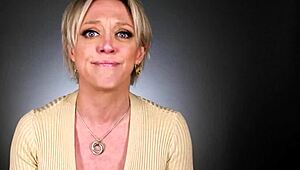 Beautiful Milf Dee Williams Teases with Big Tits in Solo Play