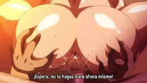 in seika jogakuin ep 4, the girls get into some hardcore blowjobs and creampies with the old man