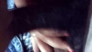 red bbw sucks dick in car 😏