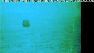 Vintage hårig fitta utomhus