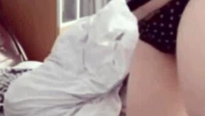 Wow! 青藤妹妹 Rides Big Cock in Sexy New Panties