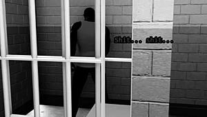 Watch this petite redhead prostitute deepthroat in prison!