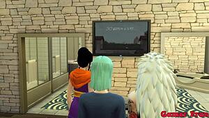 Hinata and friends in a heated room dispute.