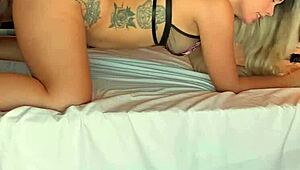 blonde hottie gets fucked passionately