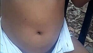 Latina Teen Dancer in Outdoor Park