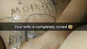 Group sex with busty wife covered in cum after wild night - Cuckold roleplay fantasy