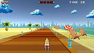 Roller Babe Gets Outdoor Gangbang In Hentai