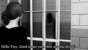 Watch this petite redhead prostitute deepthroat in prison!