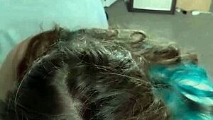 Blonde Teaser Blows and Rides Dildo in Horny Fantasy!