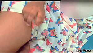 Styvmamma knullad hårt medan hon chattar med pappa - Vilken twist!