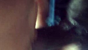 red bbw sucks dick in car 😏