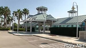 teen eagerly sucks hard dick for cum