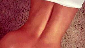 huge facial cumshot on tight pussy in early morning pov fucking