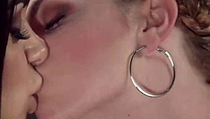 Lesbian bdsm shop owner anal fucks babe tied up and bound. 😈