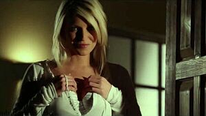 European babe STRIPPING clothes RIPPED!