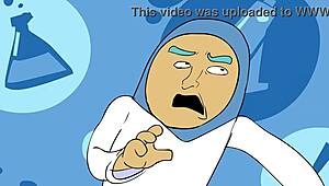 Powertrip tegnefilm-eventyr med tøj revet af i actionfyldte scener