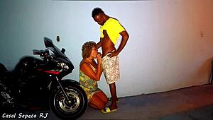 Latina Milf Caught Sucking Cop In Public After Party