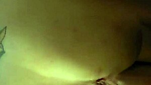 Nicky Pipez fucks the brunette's shaved pussy hard for a buckshot creampie!