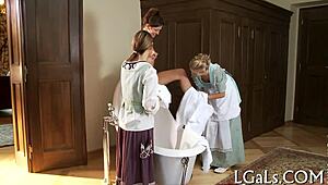 Fine Lesbian Love In Detailed Scenes