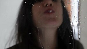 A scene of intense spitting action