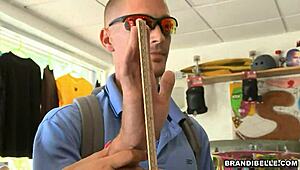 Grading Her Blowjob - Brandi Belle