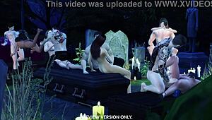 all souls day 3d hentai preview