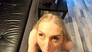 Maya Johansson Sucks Off a Stranger at the Gym, Swallows His Cum in Public.