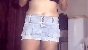 Friend's Wife Sends Hot Dildo Double Penetration Videos!