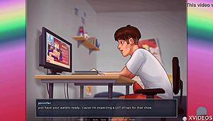 Wanna watch me ride this monster dildo in Summertime Saga 11?