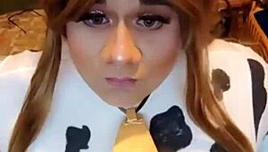 Is this hot Latina shaved pussy ready?