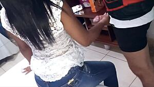 My naughty neighbor almost knocked me up with rough anal 😈💦