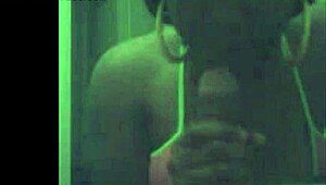 Getting a blowjob from my ex with her big black cock skills