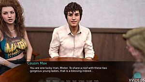 Blonde Teen Goddess Kissing Her Way to Pleasure