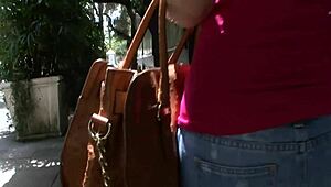 Beautiful Katie King Gives Blowjob Bent Over in POV Doggystyle