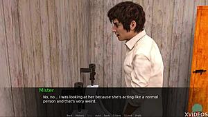 Blonde Teen Goddess Kissing Her Way to Pleasure