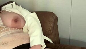 Sexy Minxycme Moans While Sucking My Dildo In Homemade Video