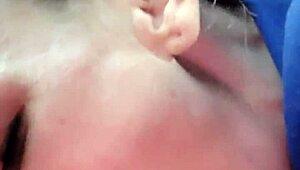 Street Whore Swallows Huge Black Cock in Car