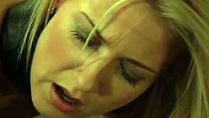 deep pussy fingering for that tied up submissive lesbian slave 😈