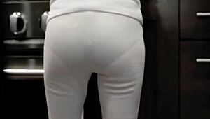 Skinny Fetish Teen Rides Hard for Creampie