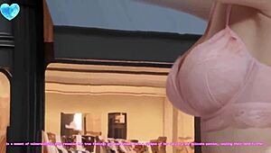 21yo blonde girl visits new york in hyper-realistic animation