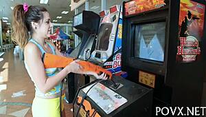 Zoe foxx, you look amazing in this hardcore pov sex game