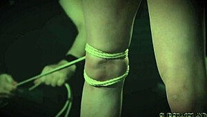 my rope bondage teen 18+ slapped and punished in sensual bdsm
