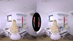 Hot Chubby Bambi Bella Loves Rough Blowjob And Cowgirl Riding In Vr