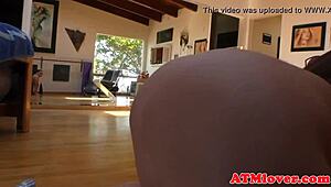 Milf Twerks Big Ass With Buttplug. Fetish Babe Worships Gaping Hole Using Toys.