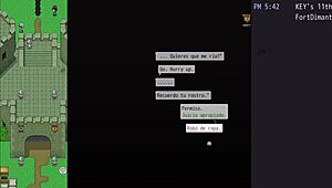 Petugas pintu imperial suap pelacur lapar kontol di game hentai!