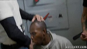 police dick gay s and anal hot shoplifting leads to booty fucking