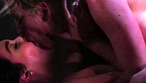 Horny Lesbian Inmates Make Out Passionately