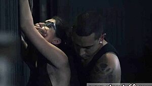 Hairy teen enjoys intense anal penetration and nipple play in Xxx video