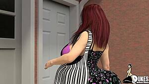 Damn! Role play as I bang my police officer step mom hard!