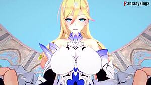 Bianka ataegina rides durandal in intense honkai impact hentai pov fucking 😏